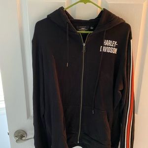 Womens Harley Davidson hooded sweatshirt